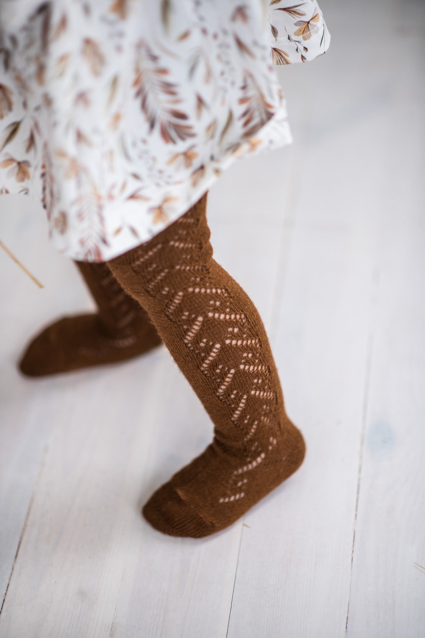 Tights Aska - brown