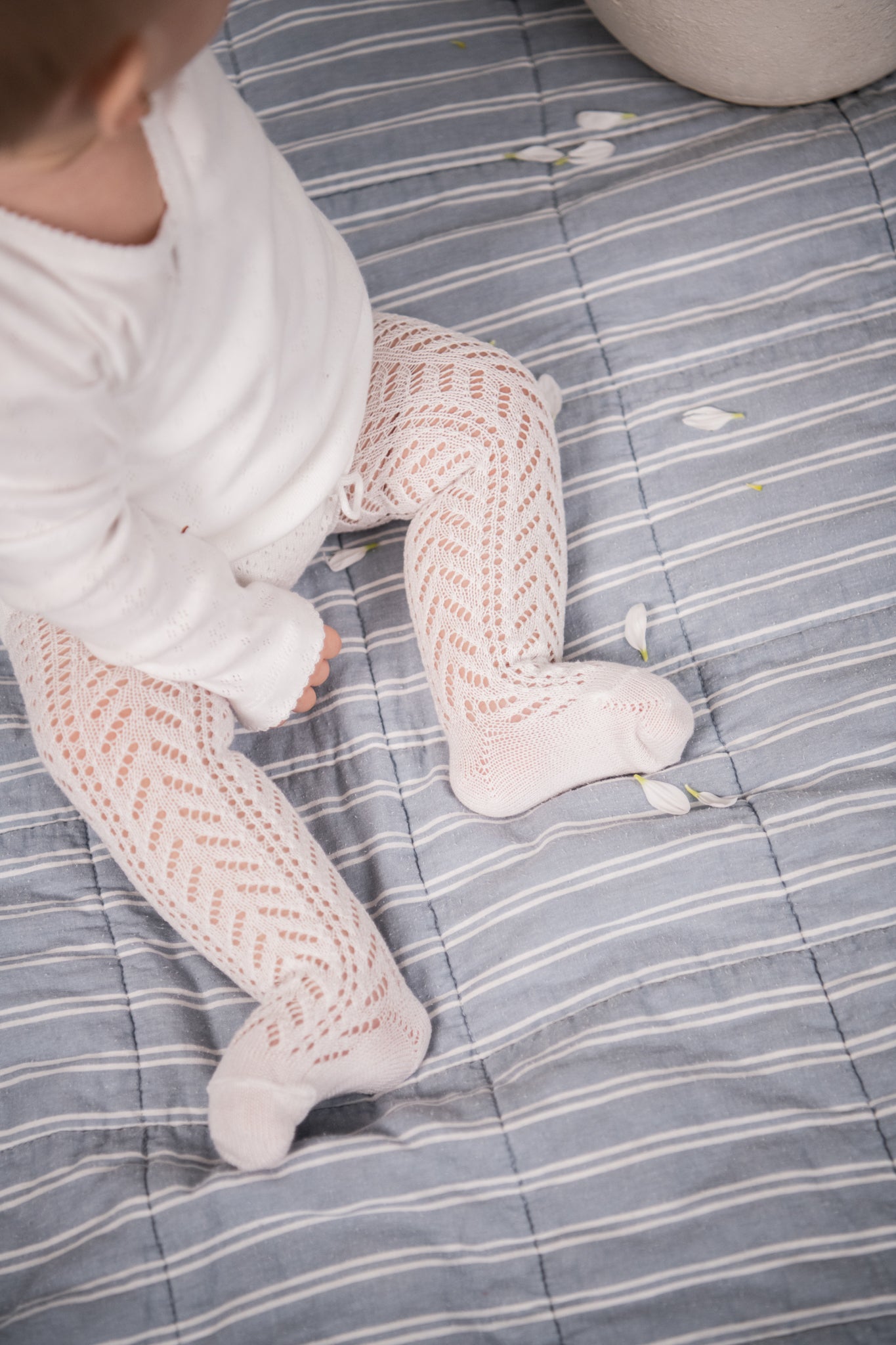 Bela tights - white