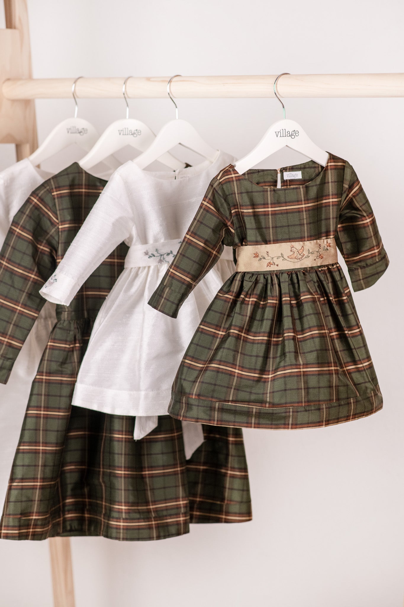 Kalina dress - checkered