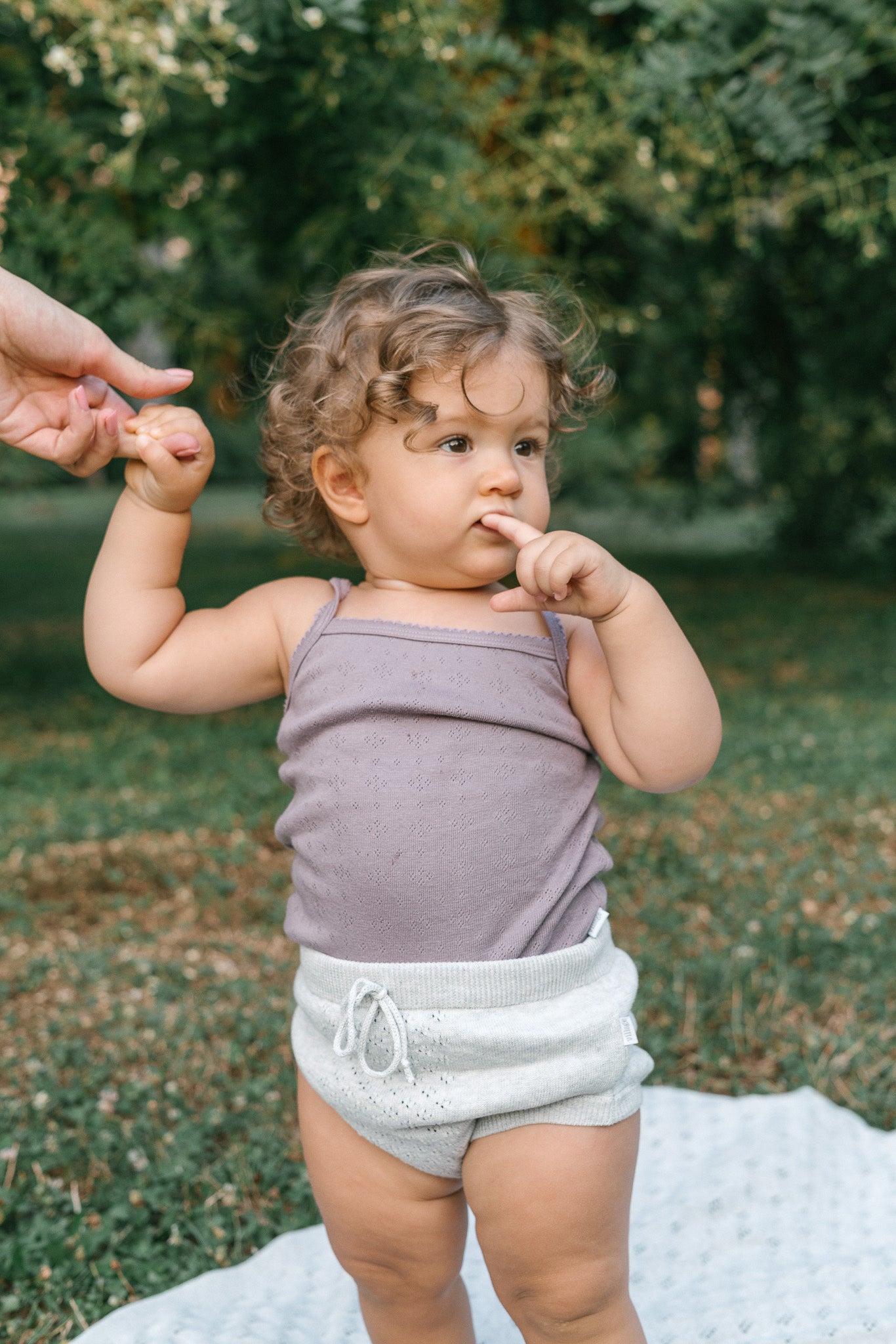Organic Knit shorts