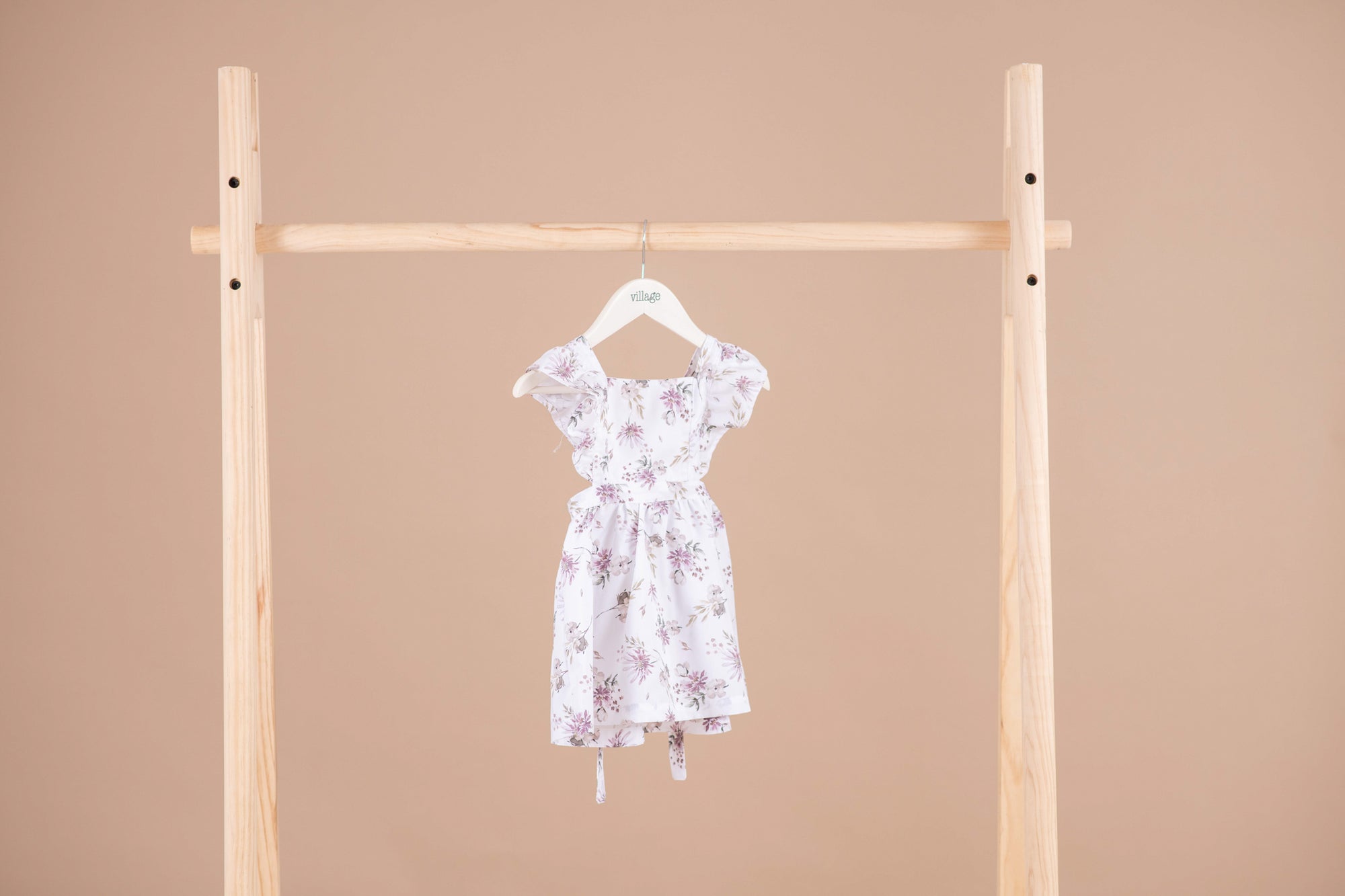 Purple flower dress