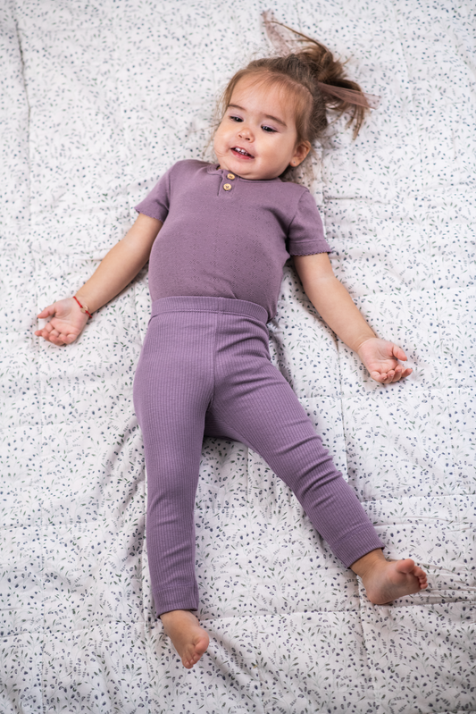 Short-sleeved bodysuit