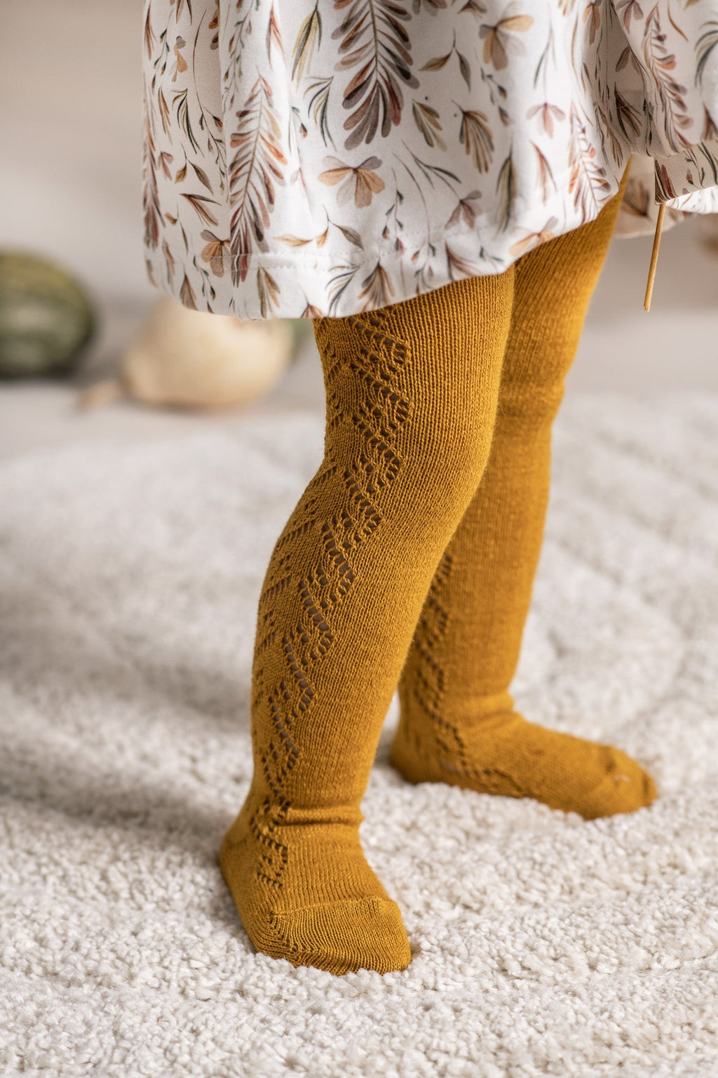 Aska tights - yellow