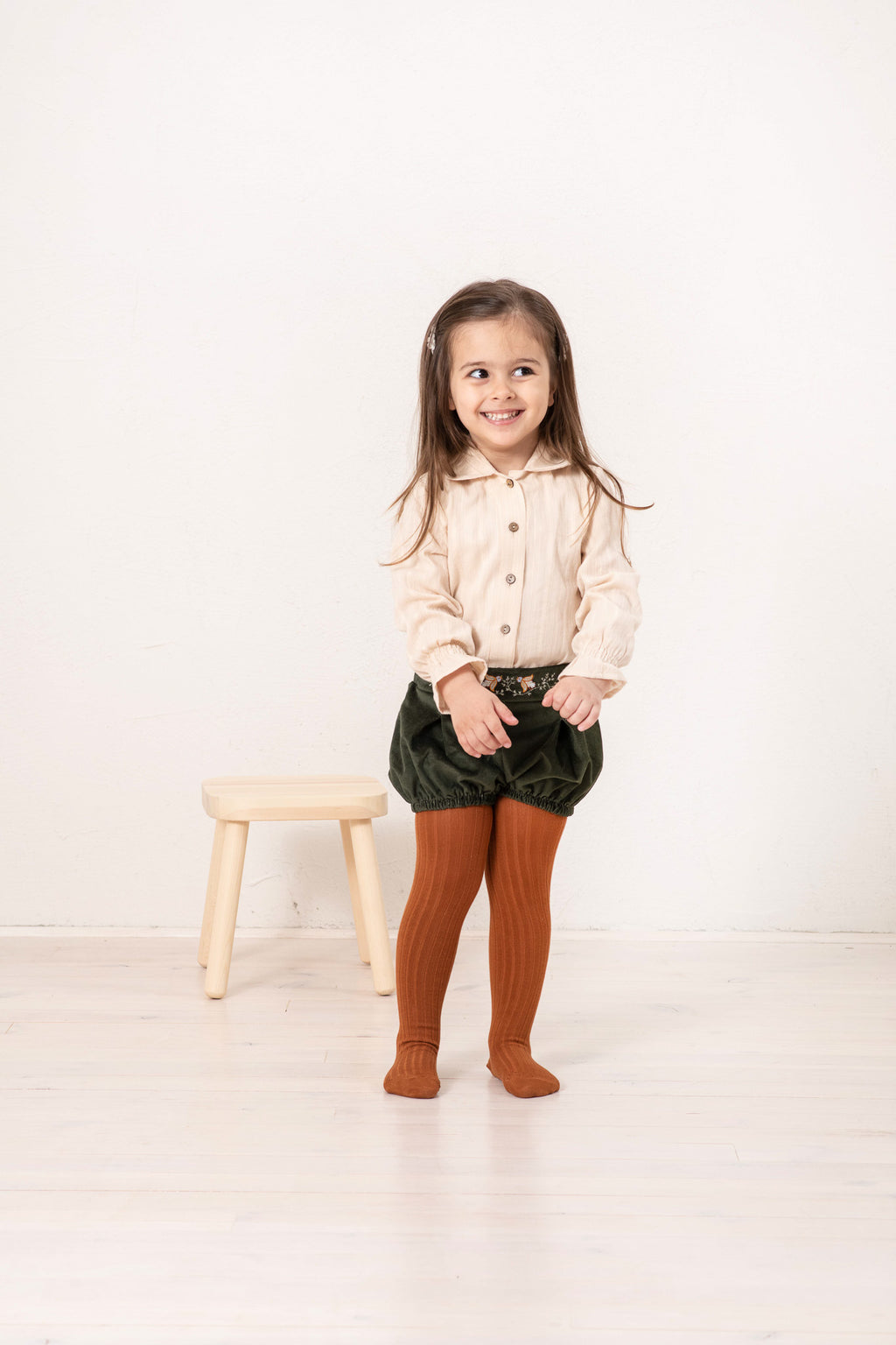 Long sleeve shirt - cream