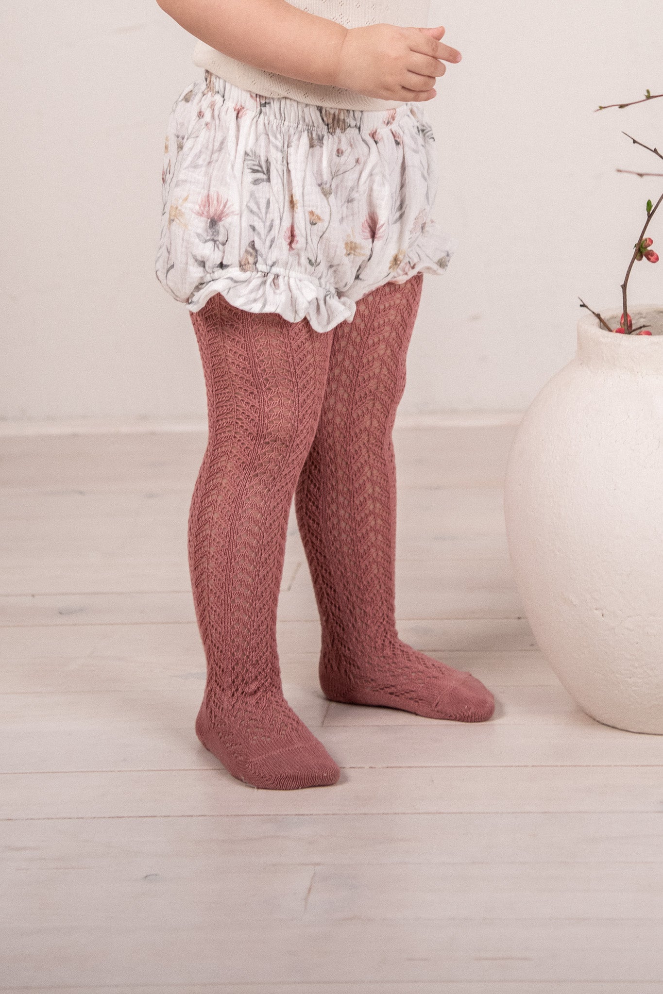 Bela tights - raspberry