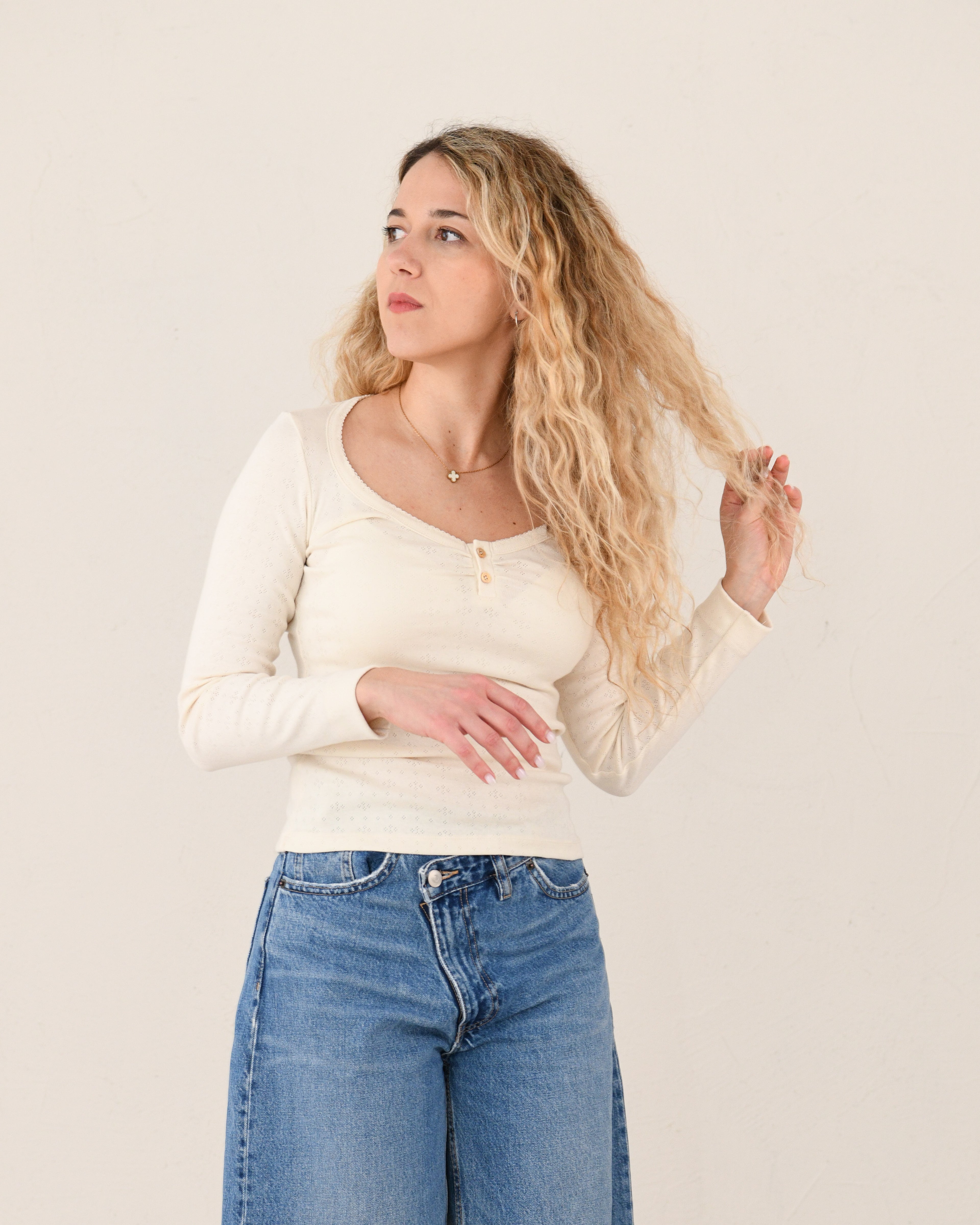 T-Shirt Katja - cream 