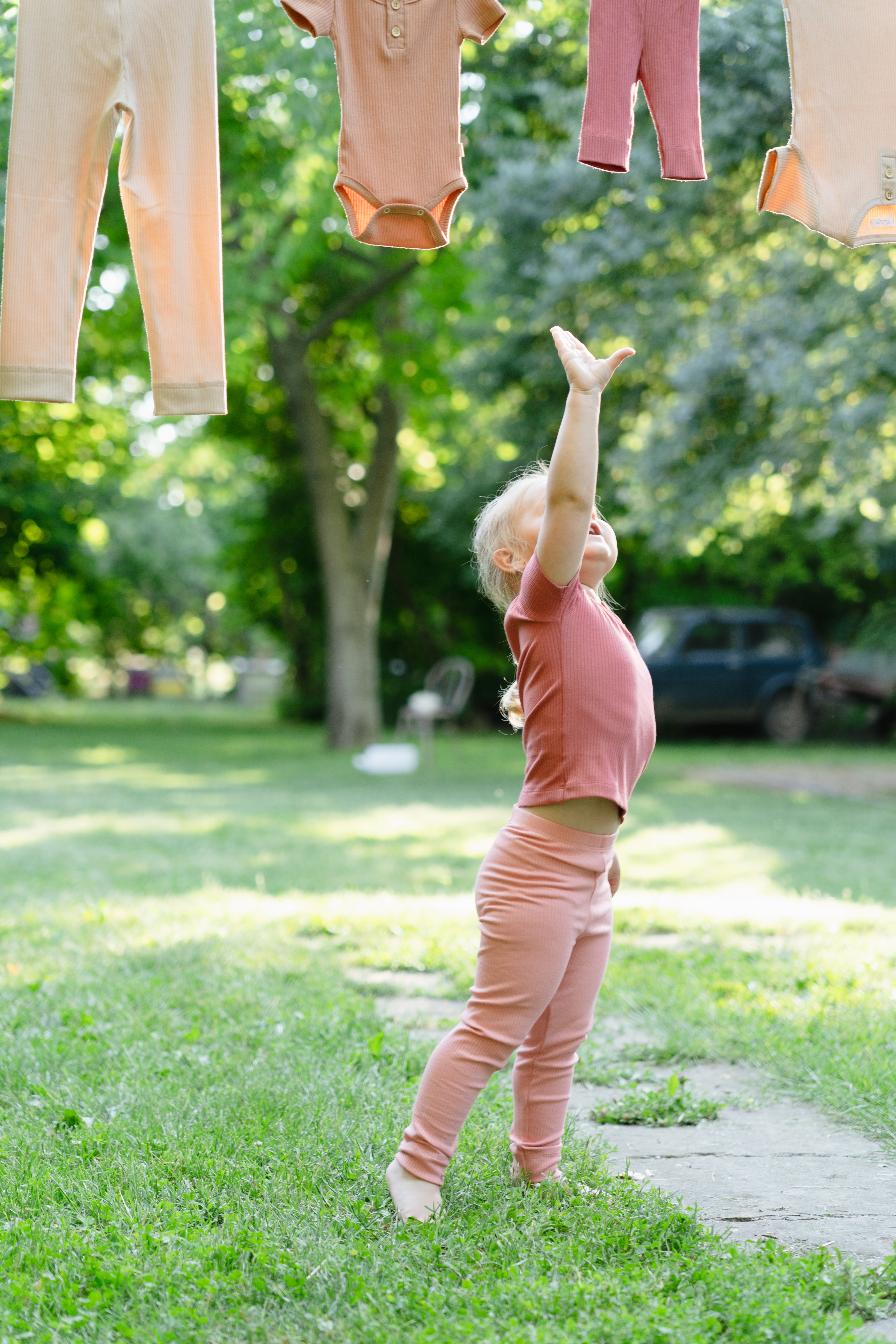 Rebrasta majica kratkih rukava - malina