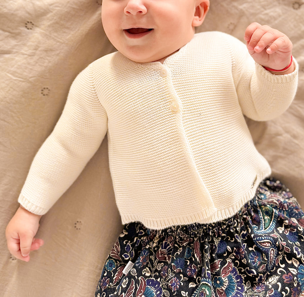 Lana Kardigan - bela čokolada