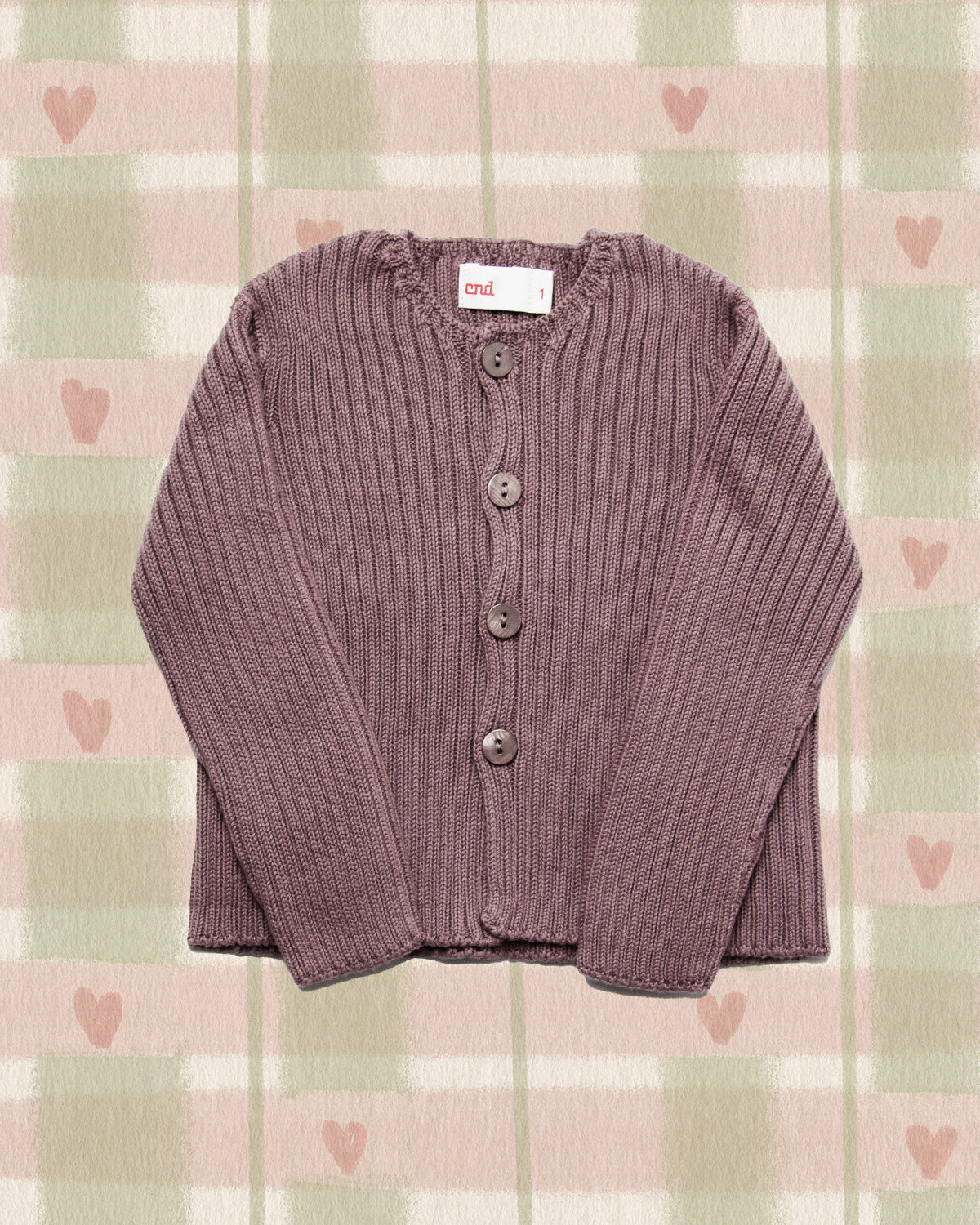 Rebrasti džemper - ljubičasti