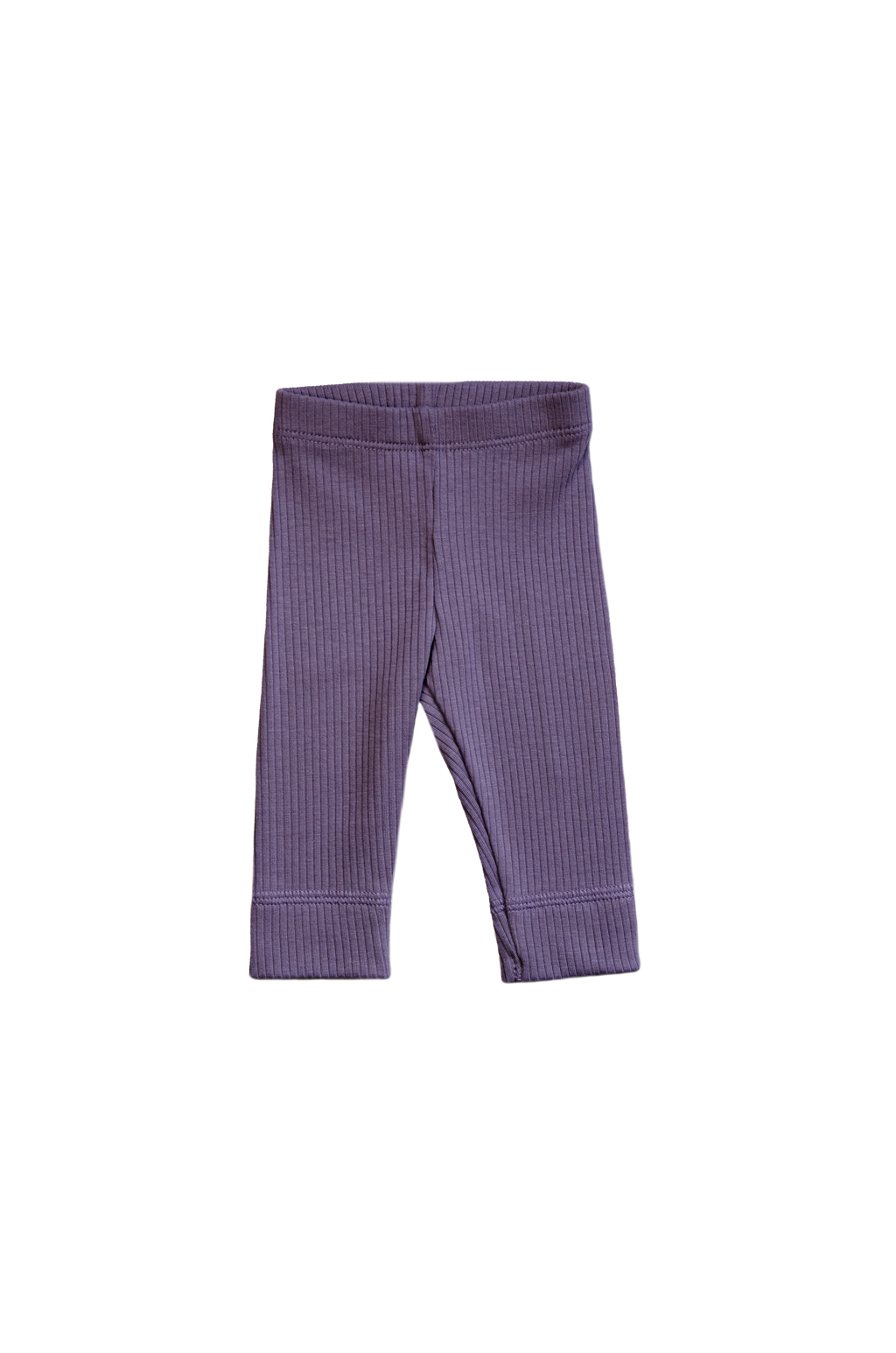 Ribbed leggings - purple