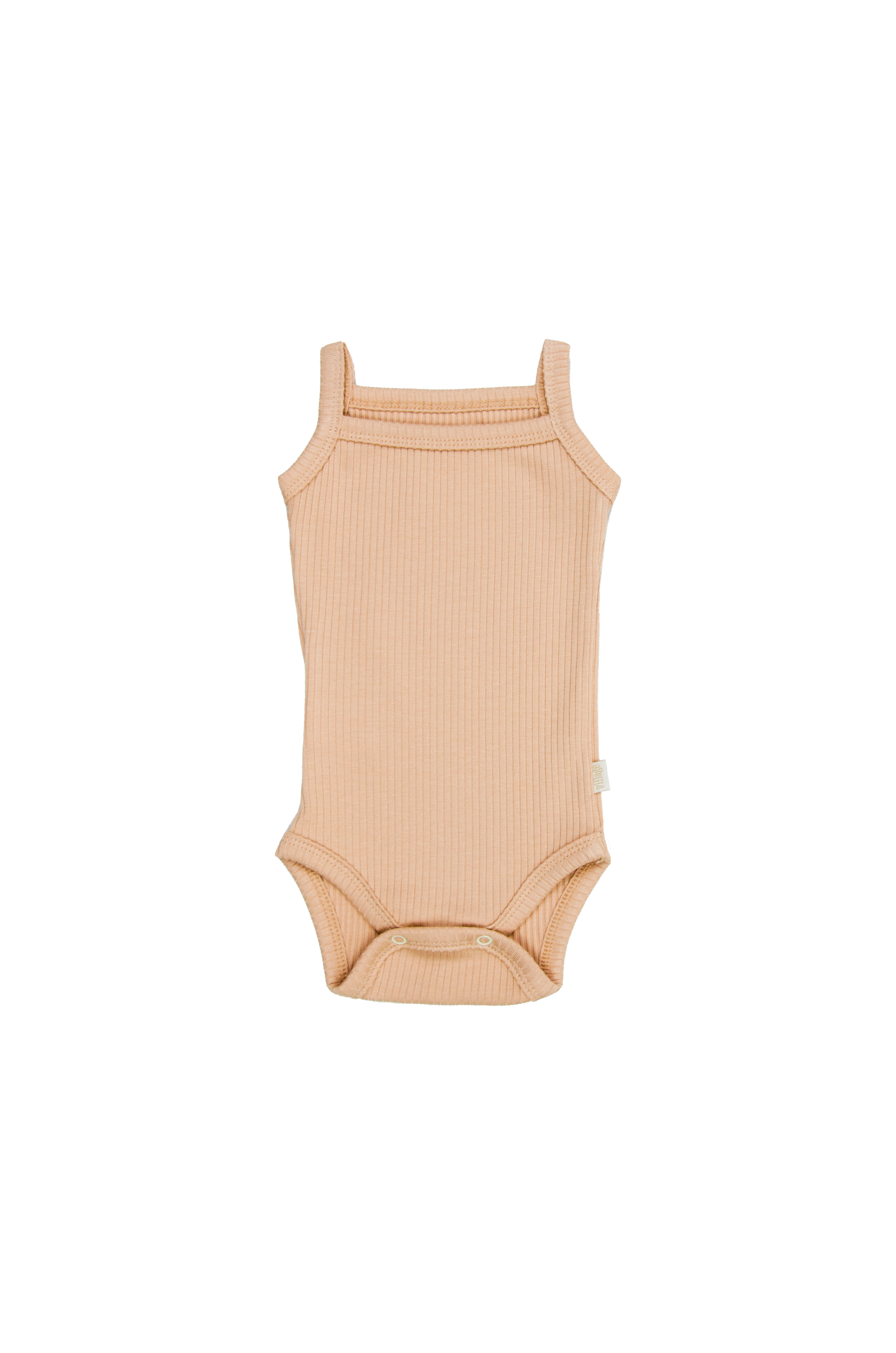 Rebrasti bodi na bretele- oker